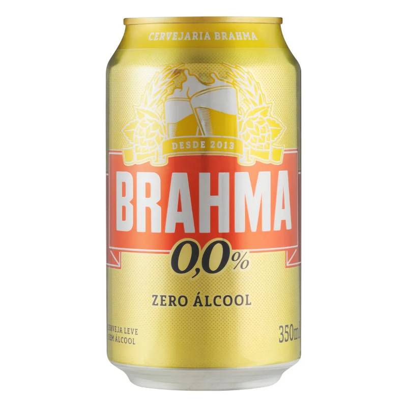 BRAHMA ZERO LATA 350ML